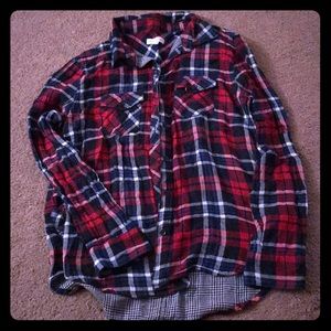 Fall Plaid Button Up